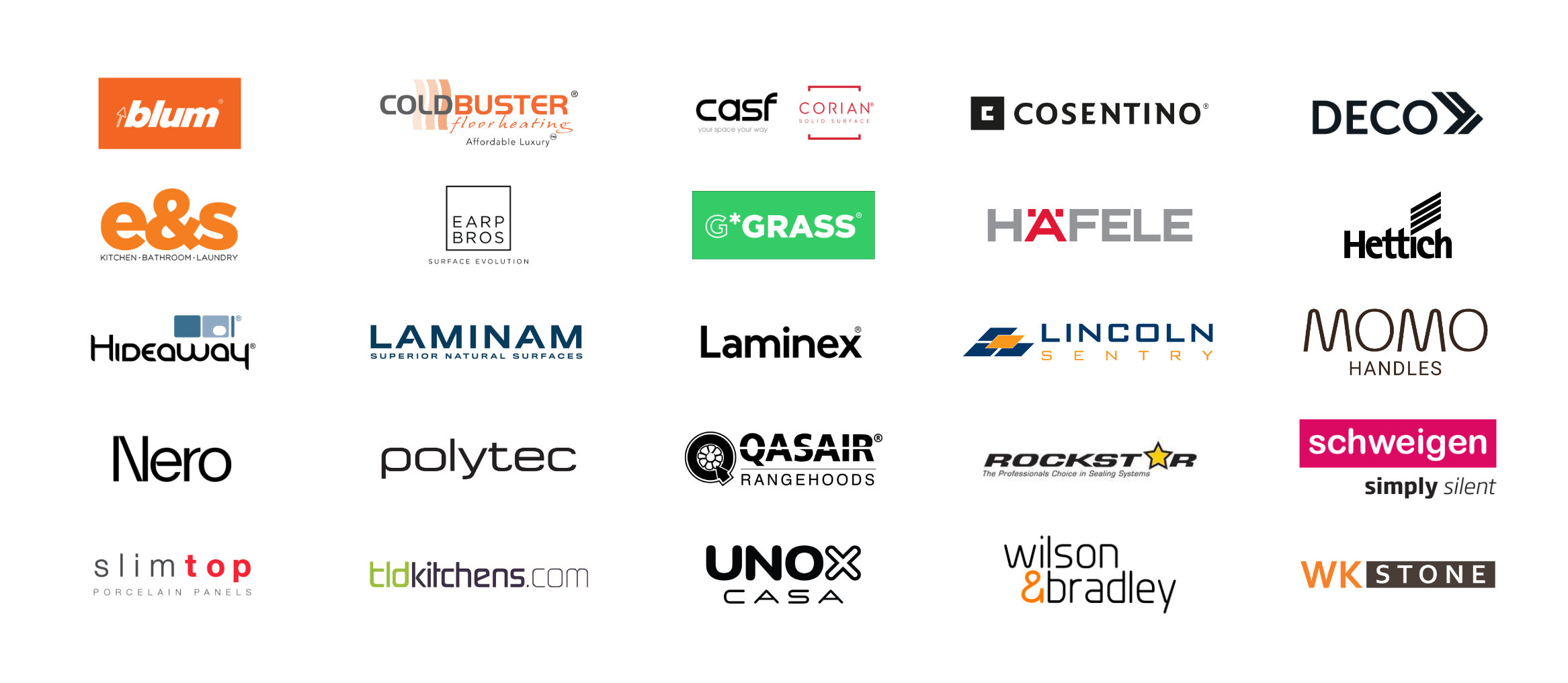 KBDi Trade Expo Exhibitor Logos