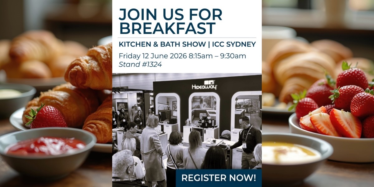 Join Hideaway for Breakfast at the Kitchen and Bath Show