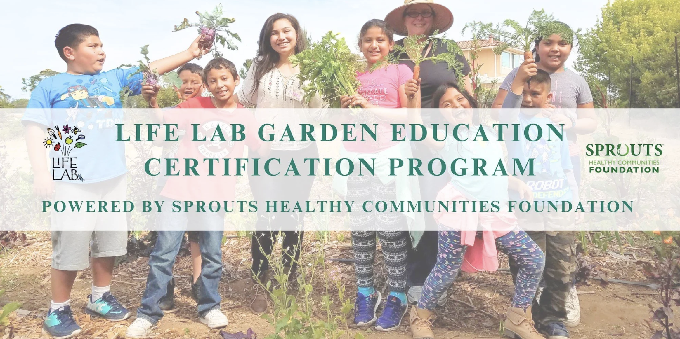 Life Lab certified educator training banner