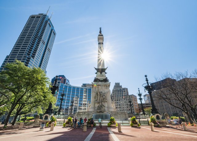 Soldier and Sailors Monument Credit Cody Bailey Courtesy Visit Indy