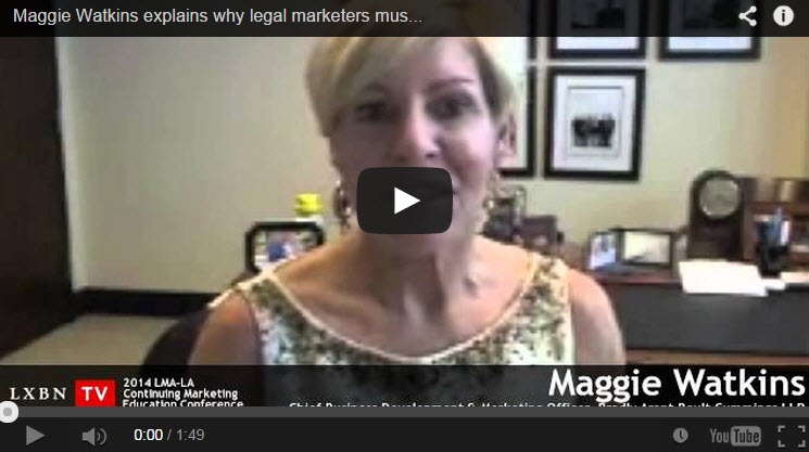 LXBN TV: Why a Legal Marketer Must Be Able to Manage a Team in the Face of Adversity