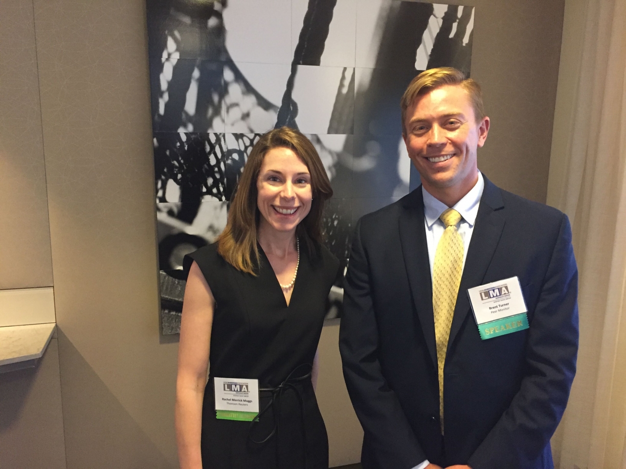 LMANE Boston June 2018 Lunch Program Rachel Merrick Maggs and Brent Turner.JPG