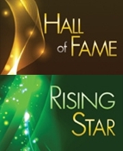 Hall of Fame and Rising Star.