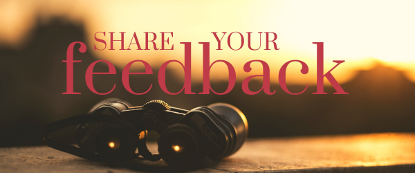 Share Your Feedback