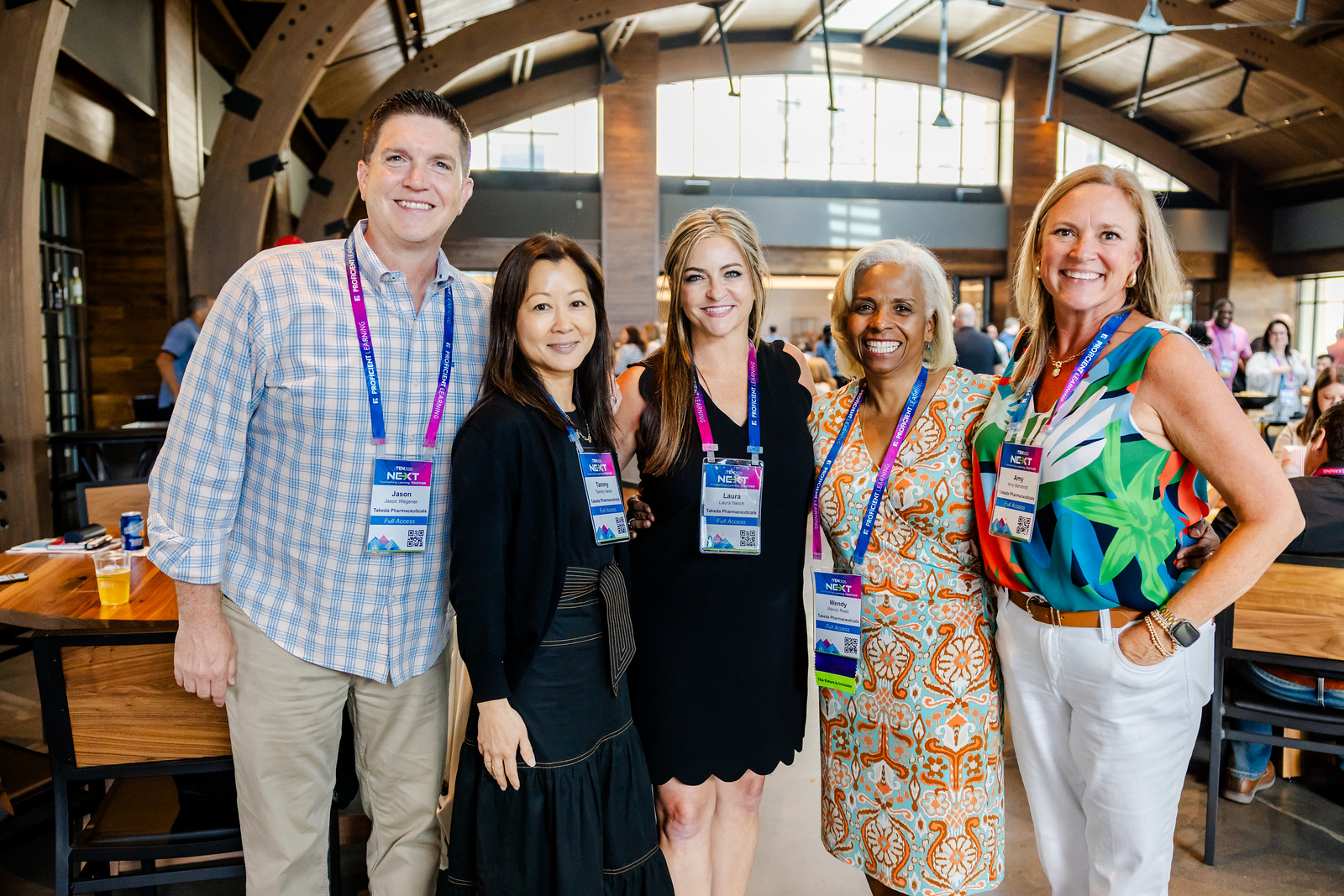 LTEN members at an after hours networking event