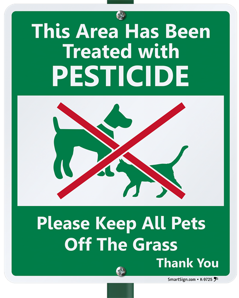 Pesticides are harmful to pets