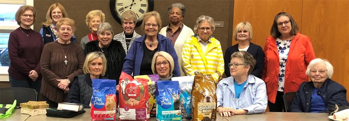 Local club getting involved in our pet food donation drive