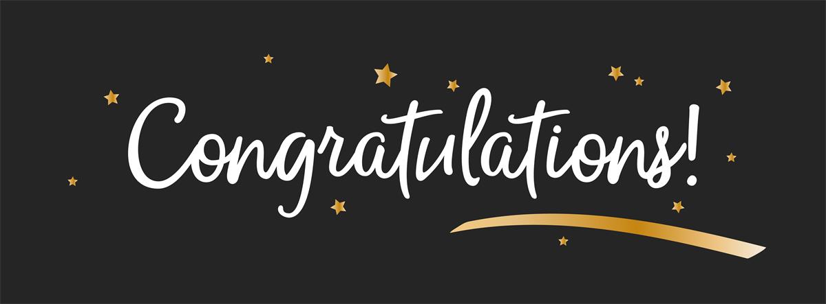 Congratulations