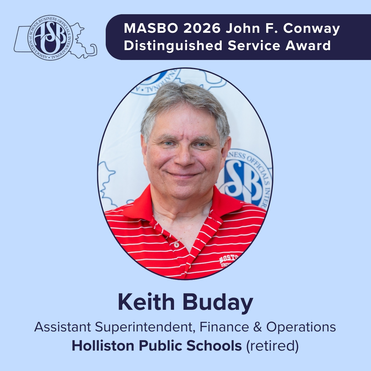 2026 John F. Conway Distinguished Service Award: Keith Buday