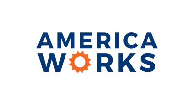 America Works logo. This will take you to the homepage