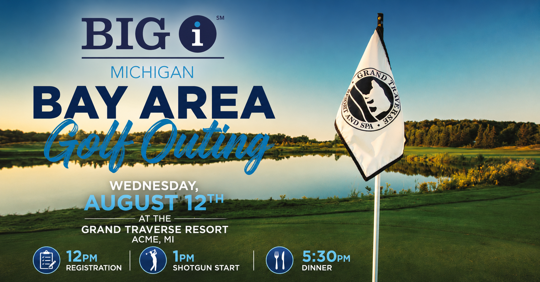 Bay Area Golf Outing promotional graphic
