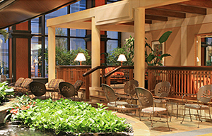Location of the Young Agent Pre-Convention Networking Event Garden Court Lounge Amway Grand Plaza Grand Rapids