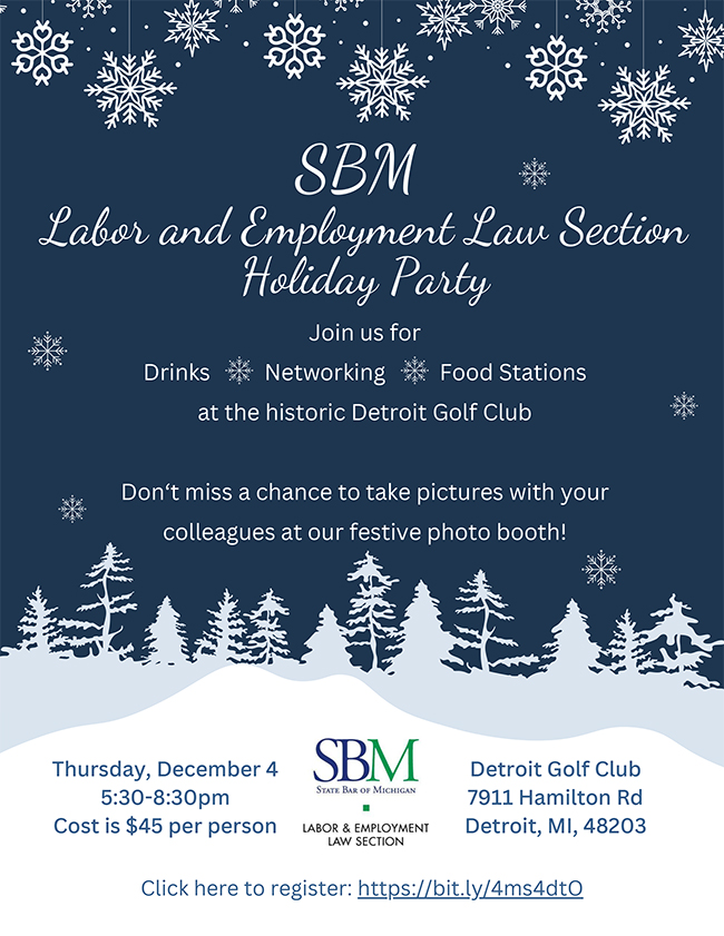 LELS Holiday Party 2025 Flyer