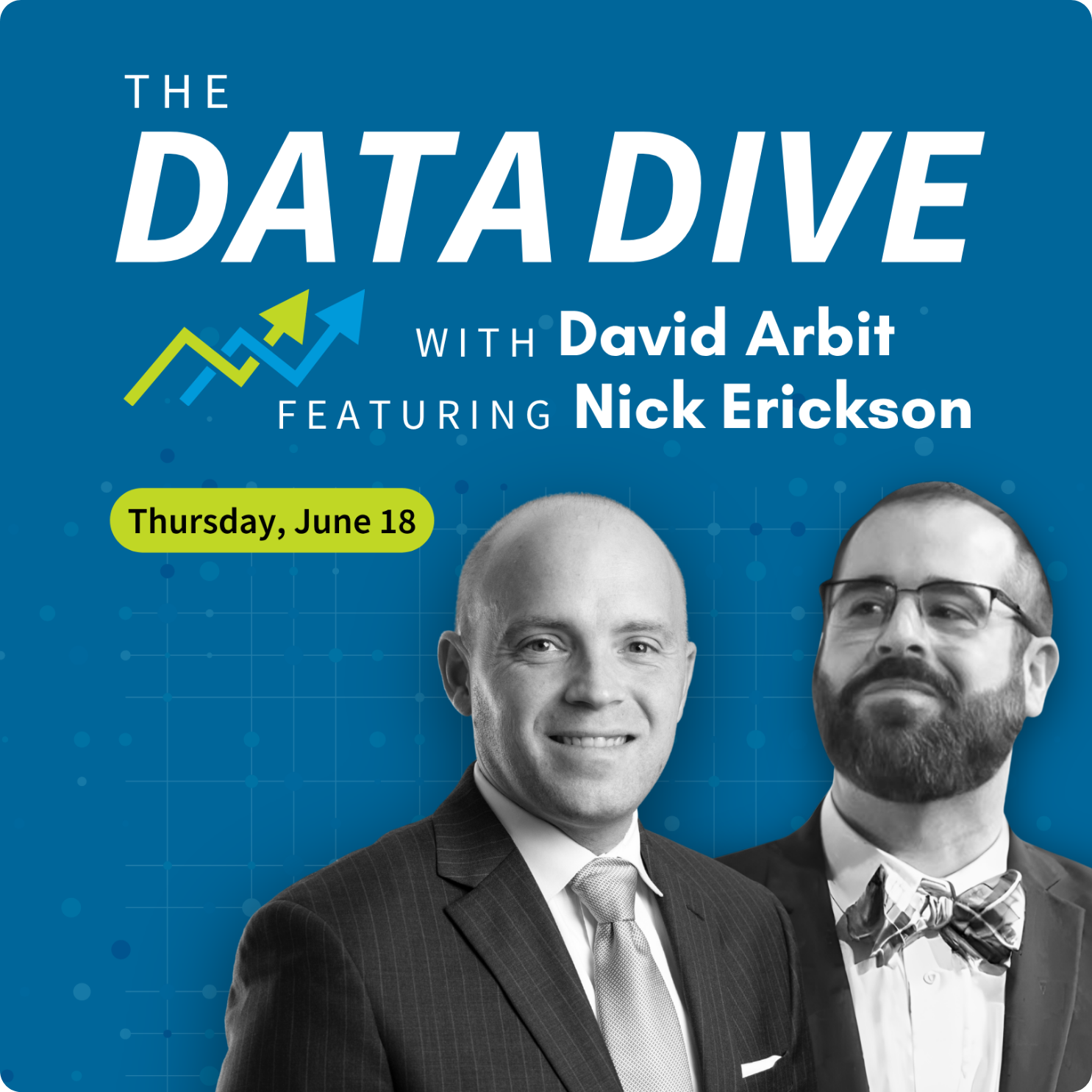 Promotional gif for Data Dive, a real estate broker tool to give you the real estate market updates you need to know.