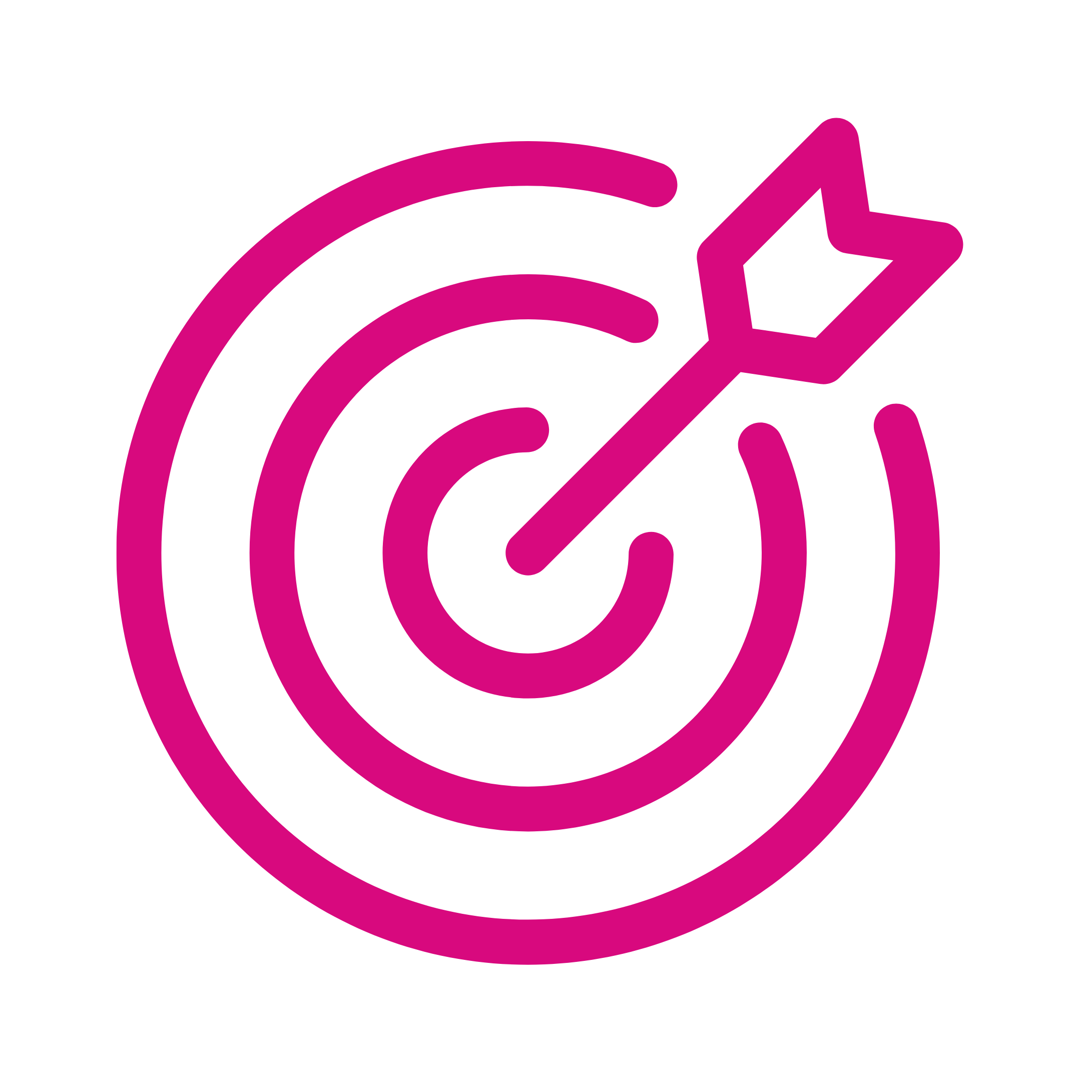 Pink target icon