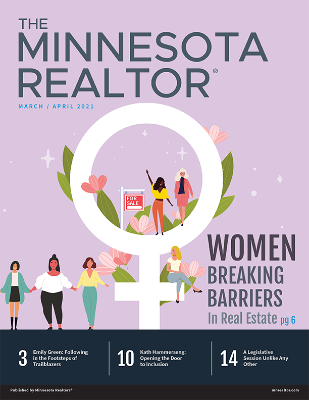 march april newsletter cover Minnesota Realtor Cover