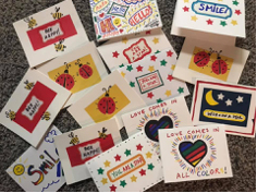 photo of multiple letters