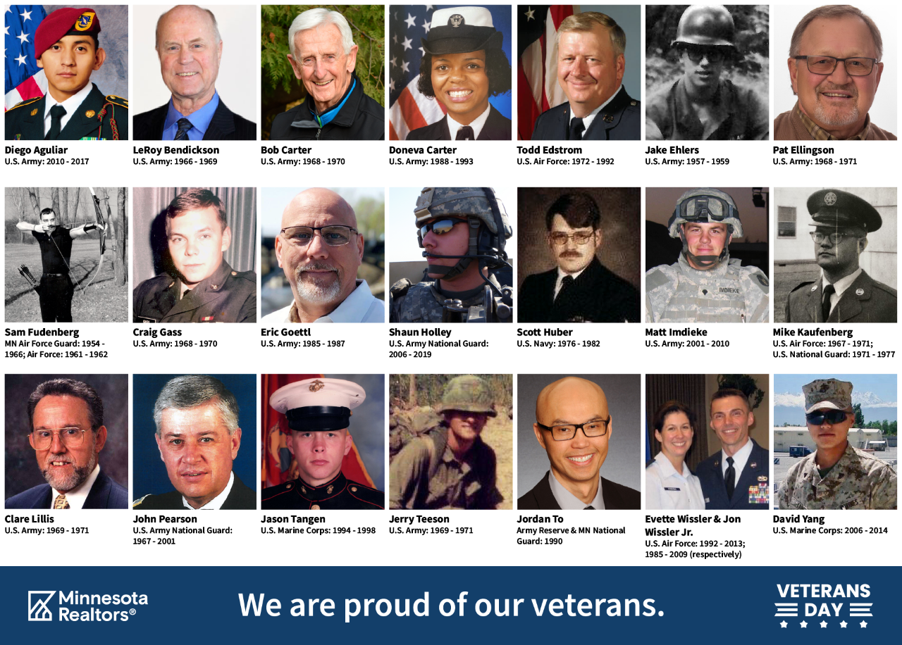 portraits of veterans