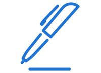 icon of a pen
