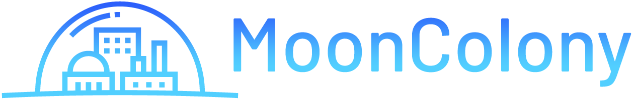 Moon Colony logo. This will take you to the homepage