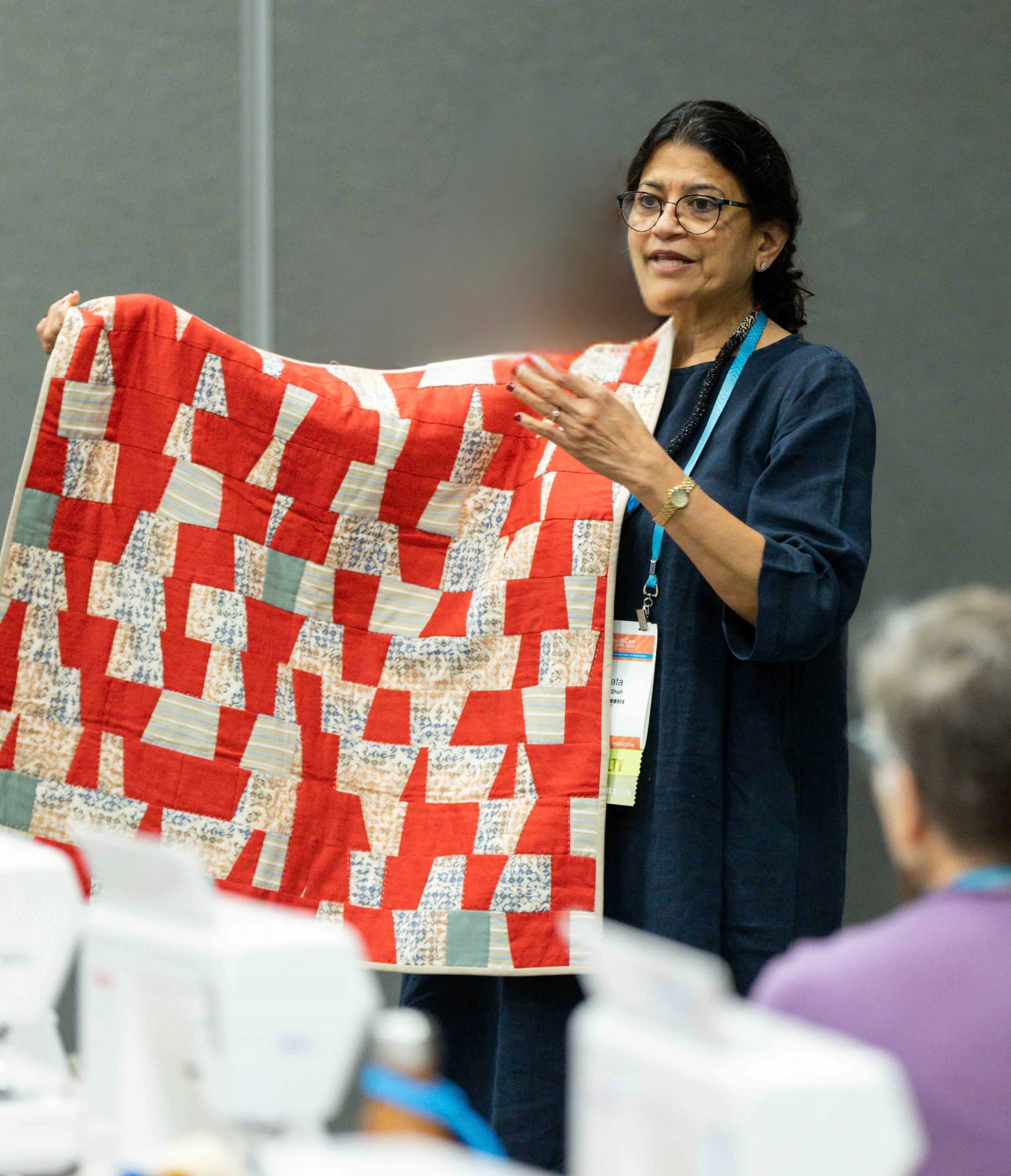 teacher at QuiltCon