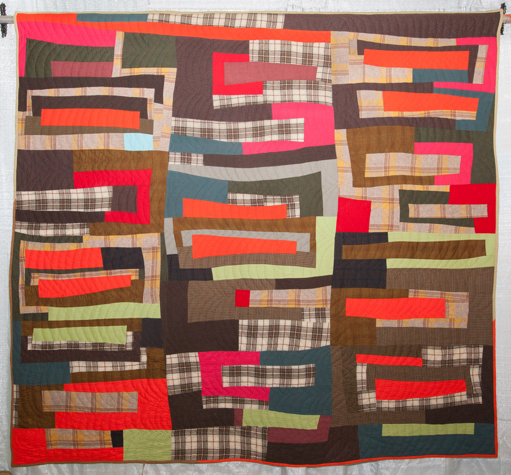 log cabin improv by sherri lynn wood