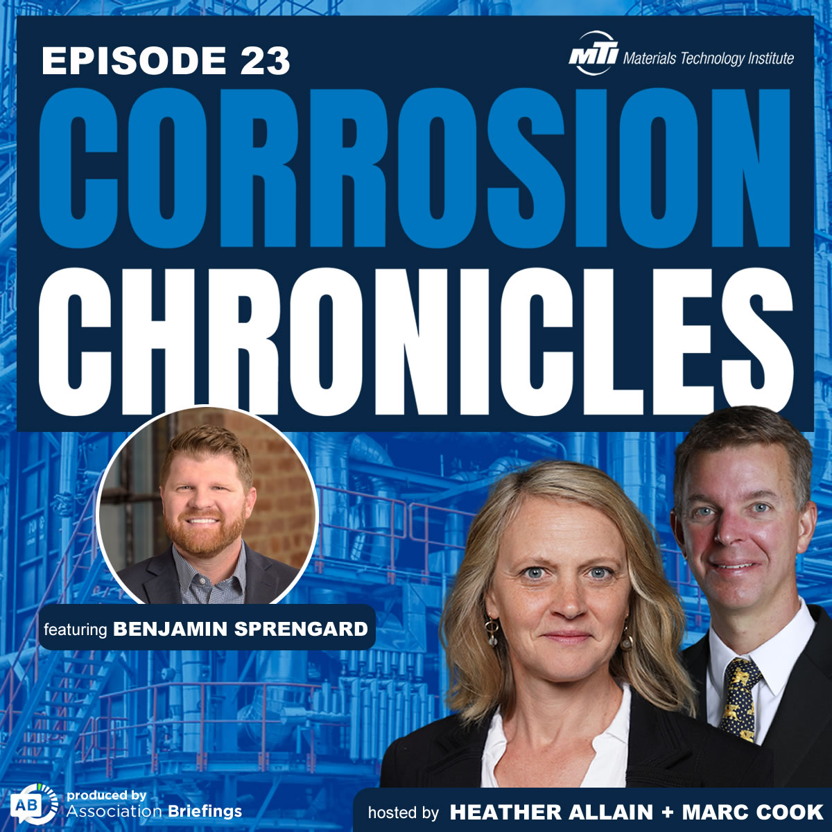 Episode 23 cover - Benjamin Sprengard