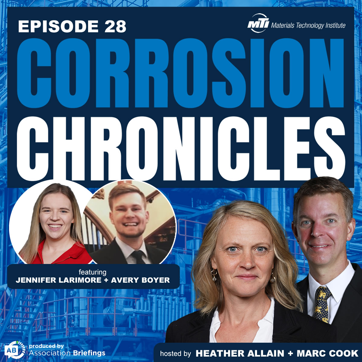 Episode 28 cover - Jennifer Larimore, Avery Boyer