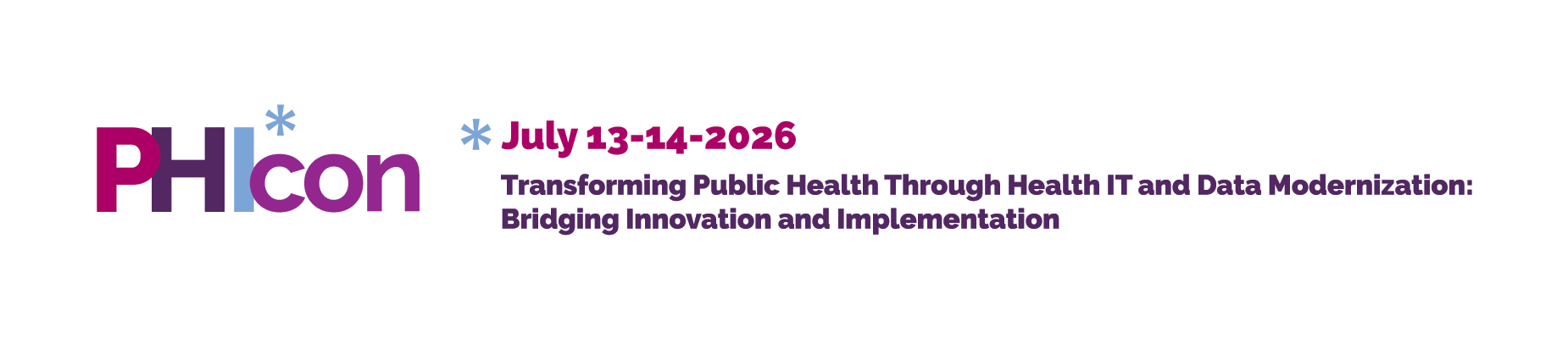 2026 PHI*con logo. This will take you to the homepage