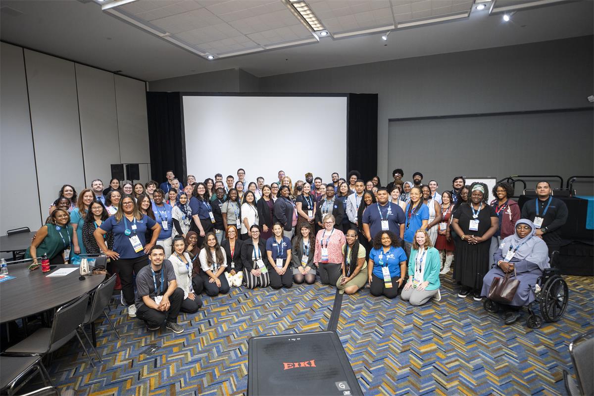 Public Health AmeriCorps at the 2024 NACCHO360 conference in Detroit, Michigan; meeting CDC Director, Dr. Mandy Cohen