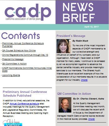 April 2017 Newsletter