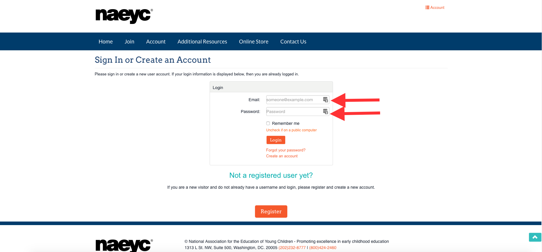 Memberlogin