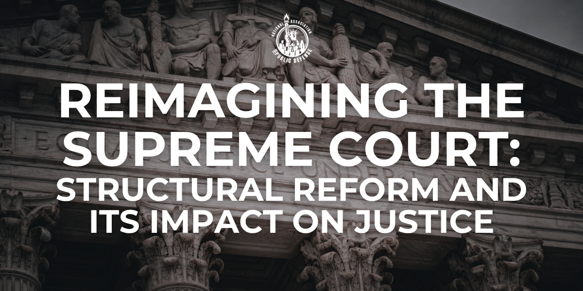 Reimagining the Supreme Court: Structural Reform and Its Impact on Justice event image