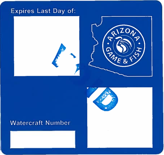 Alabama State Watercraft Decal