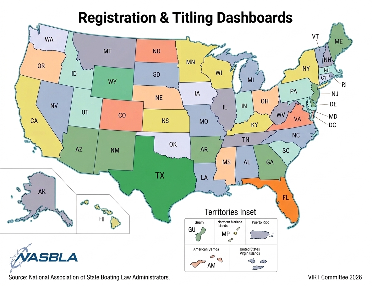 Registration & Titling Map
