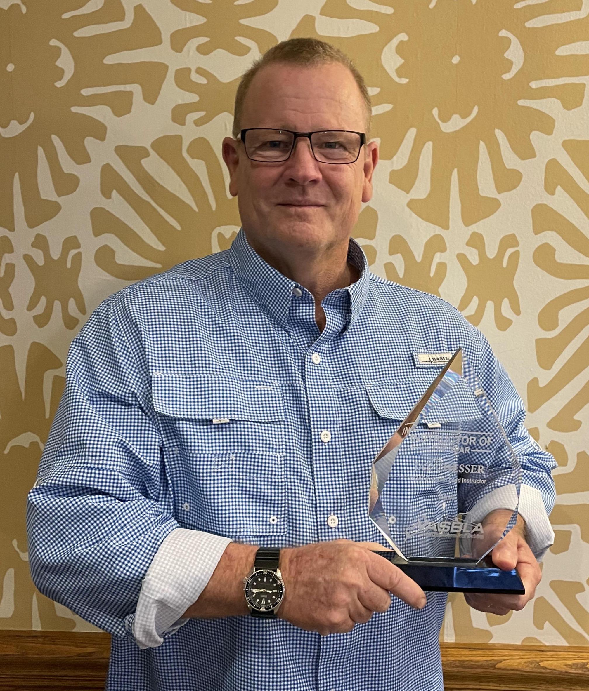 Jay Chesser - 2020 BOAT Program Instructor of the Year