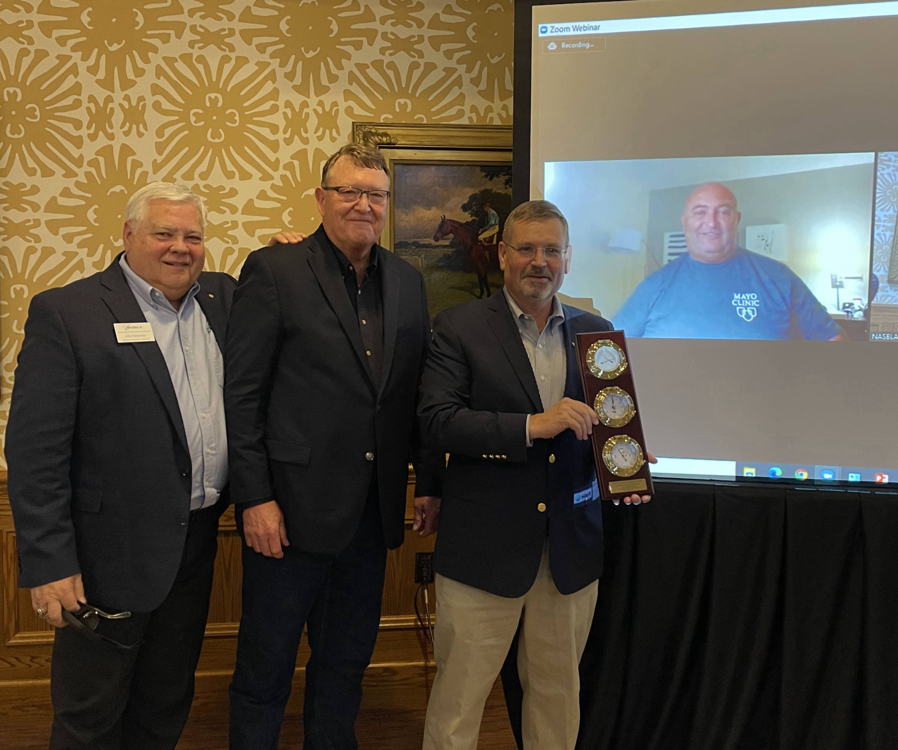 Peter D Louzao - NASBLA Lifetime Achievement Award