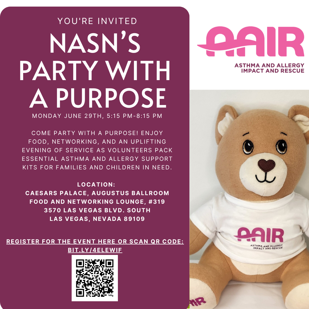 You're invited NASN's Party With a Purpose Monday June 29th 5:15 PM - 8:15 PM