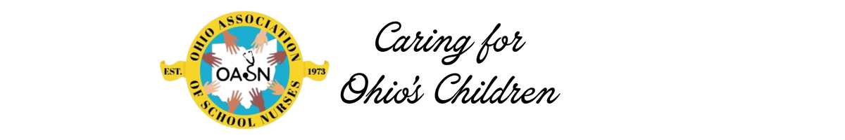 Ohio Association of School Nurses logo. This will take you to the homepage