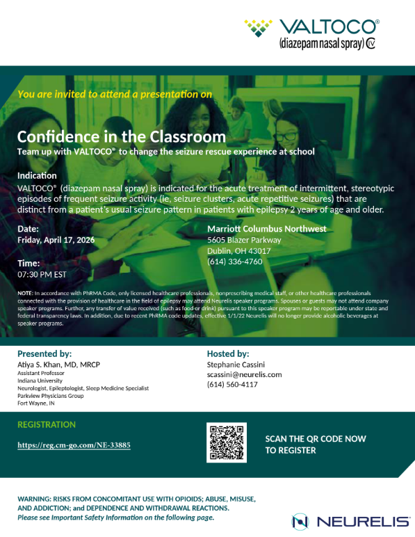 Neurelis Friday Dinner Invite