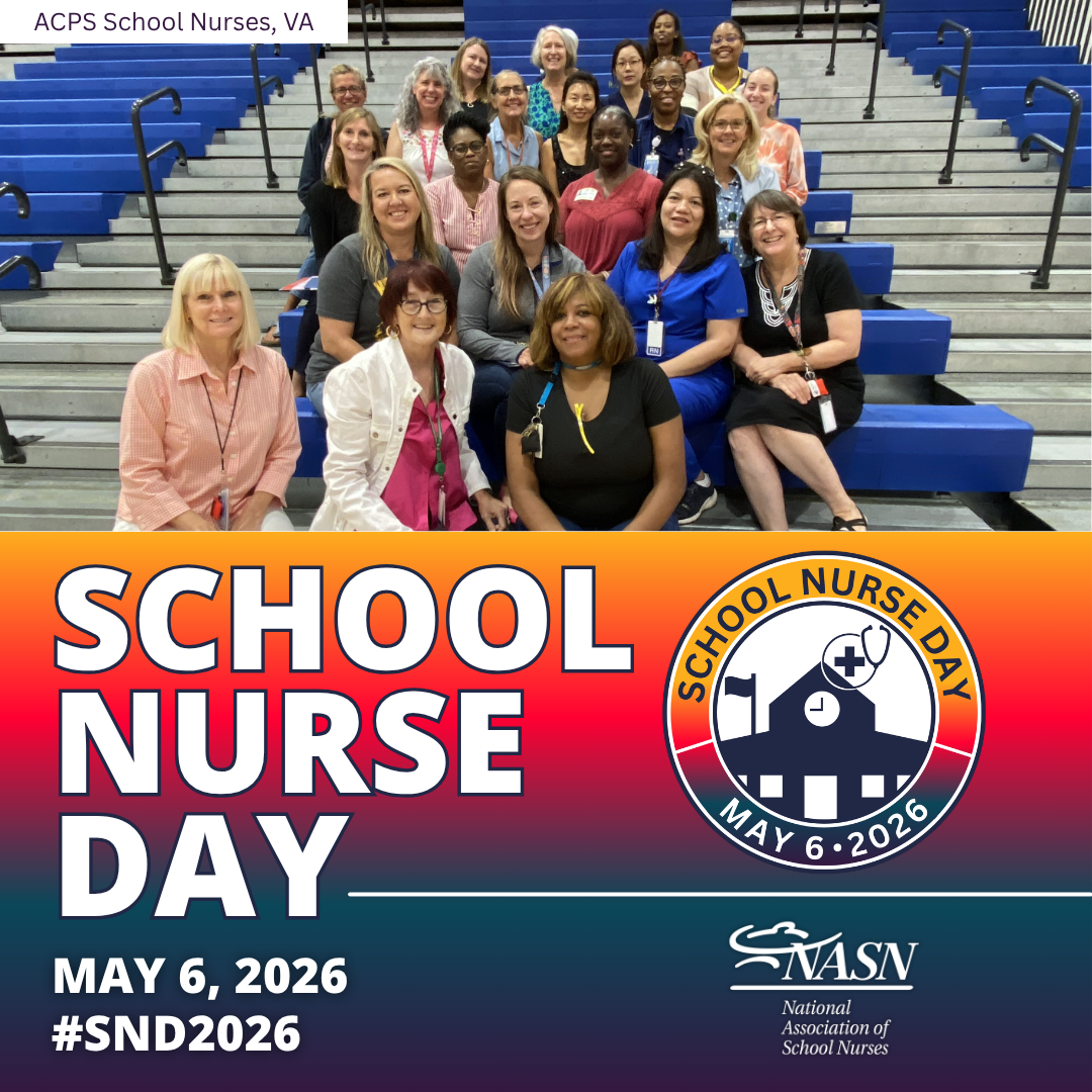 School Nurse Day Social Share Image
