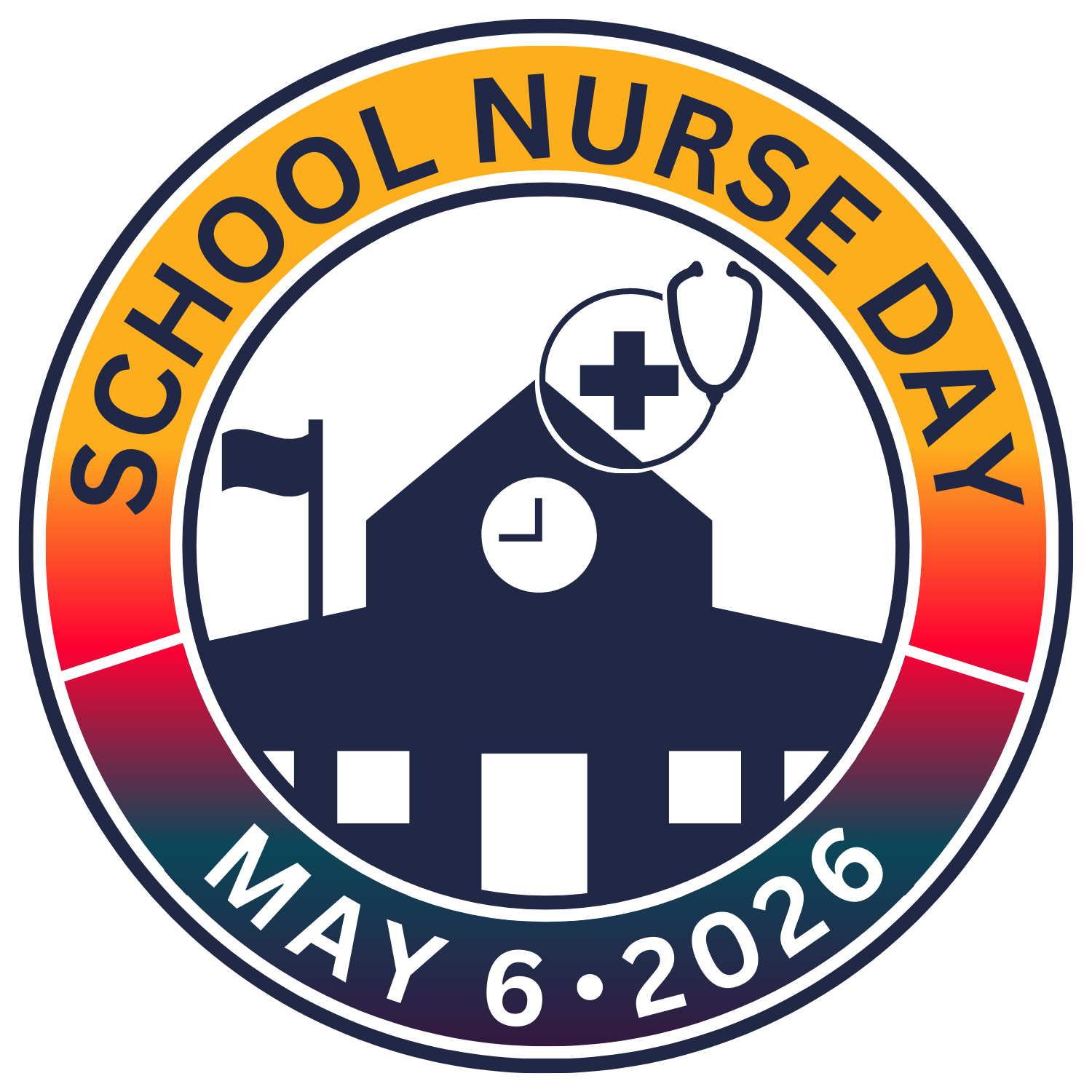 School Nurse Day 2026 PNG Logo