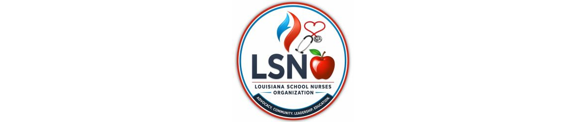 Louisiana School Nurses Organization, Inc. logo. This will take you to the homepage