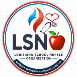 Louisiana School Nurses Organization, Inc. logo. This will take you to the homepage