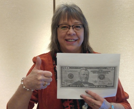 Nina Fekaris $50 for 50 President's Challenge