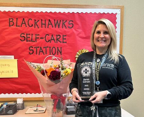 Karen Carson, OSHNA School Nurse of the Year