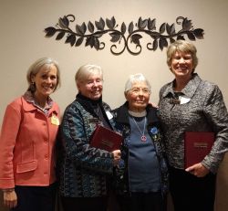 Kathy Barth, Linda Tanner, Barbara French, Polly Campion