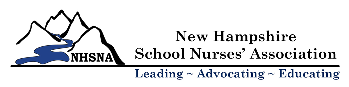 New Hampshire School Nurses Association logo. This will take you to the homepage