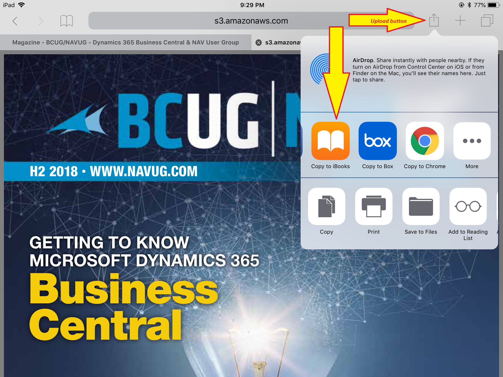 Copy BCUG | NAVUG Magazine to iBooks App Copy BCUG | NAVUG Magazine to iBooks App