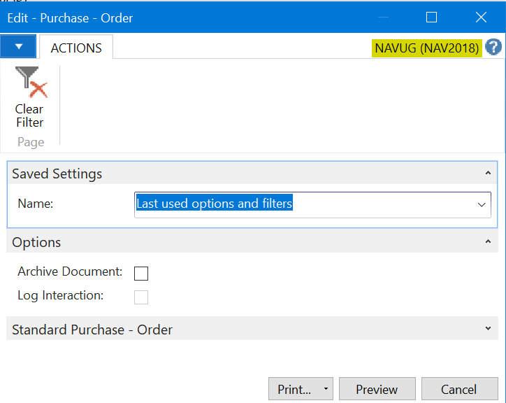 Purchase Order Print Purchase Order Print